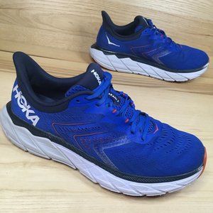 Hoka One One Mens Arahi 5 1115010 TSWH Blue Running Shoes Sneakers Size 10.5 D